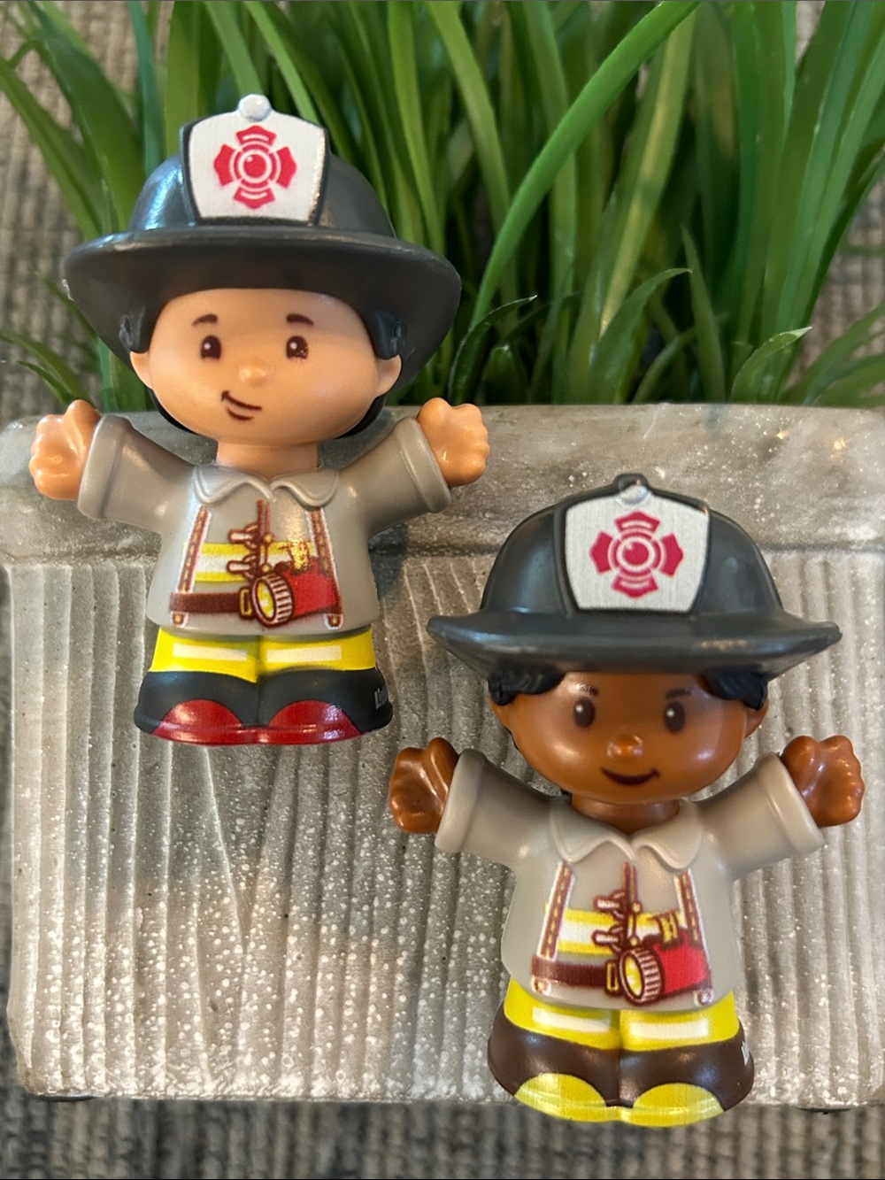 Little people Firefighter Figure Set - replacement fire man characters